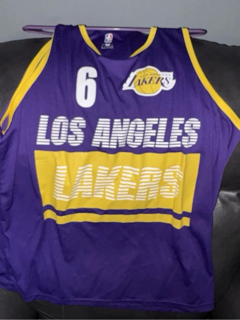 Los Angeles Lakers Lebron James Tank Top jersey men's XL NBA